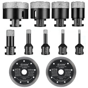 Diamond cutting disc & core drill set – professional tile setter tool 125mm