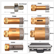 alt
M14 core bit 20/27/35/55/68 + finger cutter + HEX adapter + 2x 125 mm diamond disc