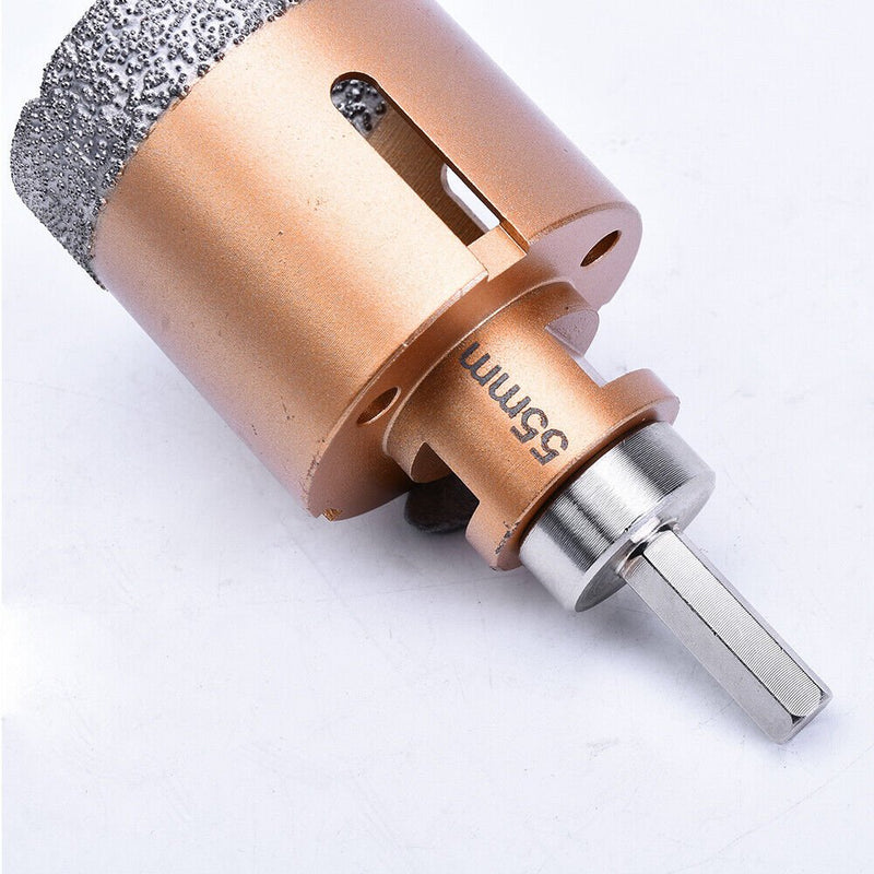 alt
M14 core drill bit 20/27/35/55/68 + finger router bit + HEX adapter + 2x diamond disc 125mm