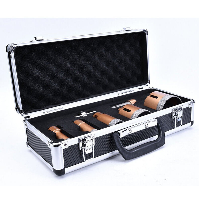 M14 diamond core bit 20/27/35/55/68+finger mill+HEX adapter + 2x diamond disc 125mm