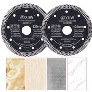 XIIW 2 pcs diamond cutting disc | 125 mm | 1.4 mm thin