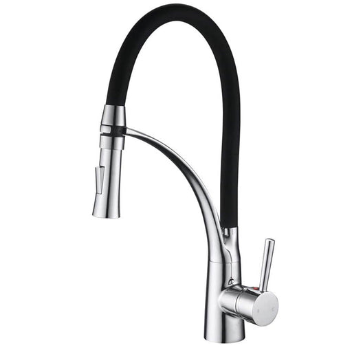 XIIW rubinetto da cucina | alta pressione | con doccetta | 2 tipi di getto | 360° | acqua calda e fredda